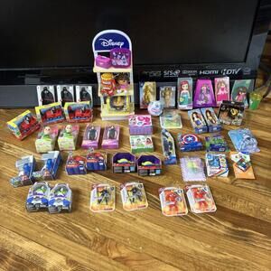 Huge LOT Of Zuru Disney Mini Brands Miniature Toys Mix Series 49 Pieces